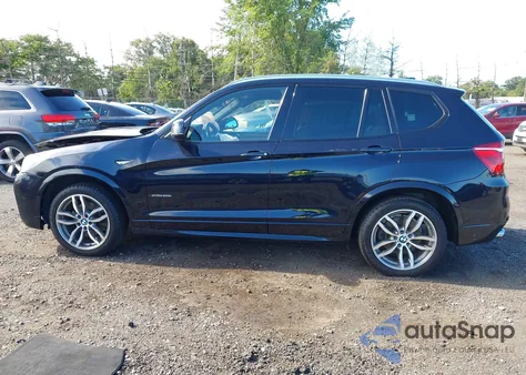 2015 BMW X3 xDrive28I из США, поврежденный, VIN 5UXWX9C54F0D55846